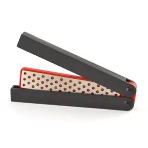 Whetstone Sharpening Folding Double Sided Diamond File 240 / 400 Grit