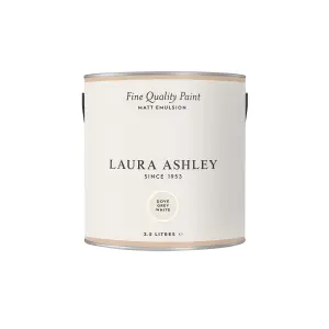 Laura Ashley Dove Grey White Matt Emulsion paint, 2.5L