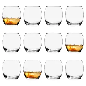 Argon Tableware Tondo Whisky Glasses - 405ml - Pack of 12