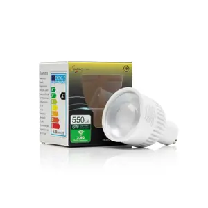 Auraglow 2.4Ghz RGB CCT Smart GU10 LED Light Bulb - 70w EQV