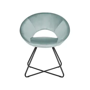 Medaryville Upholstered Dining Chair Mint Green