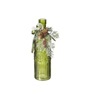 Vintage Pattern Christmas Decorative Balsam Bottle 25 cm