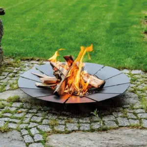 Primrose Chic Steel Sunny Outdoor Fire Pit 68cm