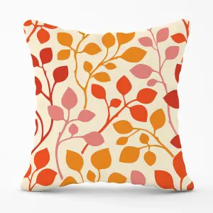 Colorful Autumn Leaves Cushions 60cm x 60cm