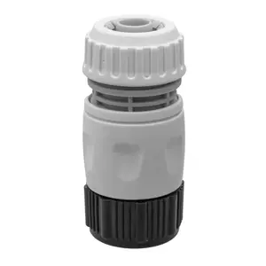 Blanking end click on-click off cap for standard garden hose/porous pipe/irrigation