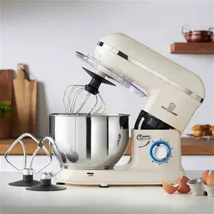 Misterchef MC-37618 Pro Food 1600W 5.5L Stand Mixer - Cream | Robert Dyas