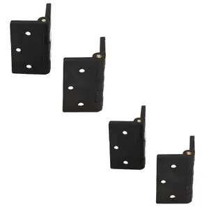 Reinforced Nylon Hinge Plastic 64x67mm Italian Industrial Door Locker Hatch 4PK