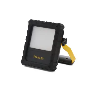 Litecraft Stanley Portable Rechargable Black 20 Watt LED IP54 Outdoor Work Light