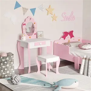 Playful Haven Pink Kids Dressing Table Set