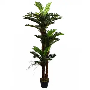 150cm Artificial Large Palm Tree with Natural Trunk