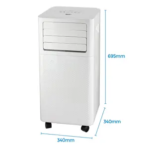 Igenix IG9909WIFI 3-in-1 Portable Smart Air Conditioner, White