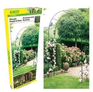 Metal Garden Arch Archway Ornament For Climbing Plants