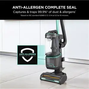 Shark Anti Hair Wrap NZ690UK Upright Vacuum Cleaner With Lift-Away, Teal