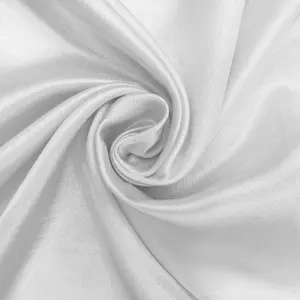 10m x 1.5m Ice Silk Smooth Fabric Roll for Overlay Backdrop Event Christmas Decor, White