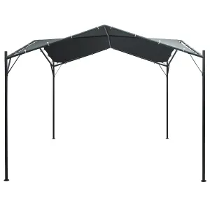 Berkfield Gazebo Pavilion Tent Canopy 3x3 m Steel Anthracite