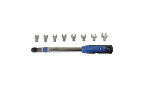 Laser Tools 6167 Torque Wrench 1/4" Drive 10pc