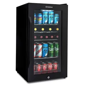 Subcold Ace 90 LED Touch Control Drinks Fridge Black