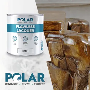 Polar Flawless Lacquer Clear Matt Paint 1 Litre