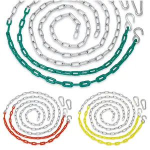 Swingan - Vinyl Coated Chain for Swing - Set of 2 - Green