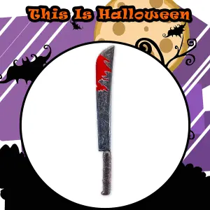 Long Bloody Prop Halloween Prop Halloween Party, Trick or Treat 74.5cm Grey