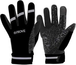 Waterproof Cycling Gloves - Unisex - Medium - Proviz - Classic - Yellow - Gift For A Cyclist