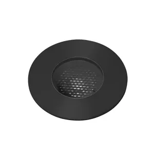 Luminosa Grund Outdoor LED Recessed Ground Lamp Anodized Black 13W 3000K IP67