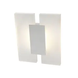 Luminosa Modern LED Wall Lamp White, Warm White 3000K 420lm