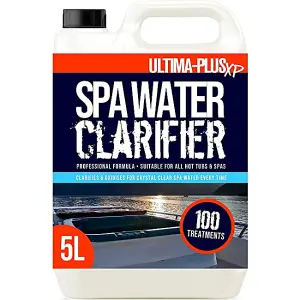 ULTIMA-PLUS XP Spa Water Clarifier - Transforms Hot Tub Water From Cloudy and Dirty to Crystal Clear 5L