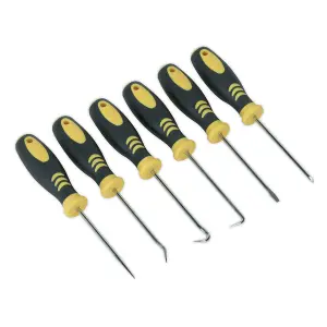 Sealey Mini Pick & Screwdriver Set 6pc S0774