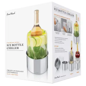 Final Touch Stainless Steel Ice Bottle Chiller