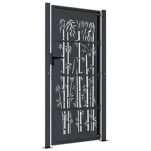 Phokas Metal Gate Anthracite / 180" H x 105" W x 3.9" D