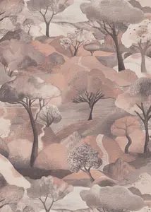 Erismann Tree Landscape Vinyl Wallpaper