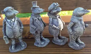 Miniature Character Ornaments from Wind in the Willows