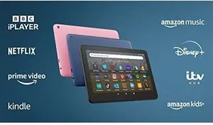 Amazon All-New Fire HD 8 Tablet | 8-Inch HD Display, 32 GB, 30% Faster Processor, Designed For Portable Entertainment, 2022 Release, With Ads, Black