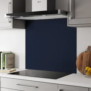 Splashwall Blue & Pink Aluminium Splashback, (H)800mm (W)900mm (T)4mm