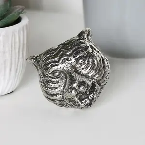 Melody Maison Silver Tiger Drawer Knob