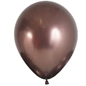 Sempertex 976 Latex Reflex Balloons (Pack of 50) Truffle Brown (12in)