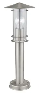 IP44 Outdoor Bollard Light Stainless Steel 500mm 60W E27 Driveway Lamp Post