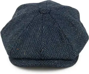 Jaxon & James Brooklyn Newsboy Cap - Navy Blue