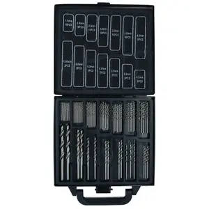 99pc HSS-G Metric Drill Bit Set Split Point Drills Metal Plastic Copper 1.5mm- 10mm