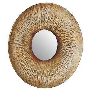 Interiors by Premier Faiza Small Textured Wall Mirror