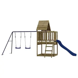 Berkfield Outdoor Playset Impregnated Wood Pine