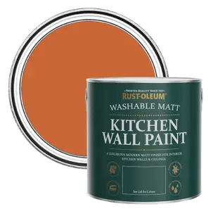 Rust-Oleum Tiger Tea Matt Kitchen Wall Paint 2.5l