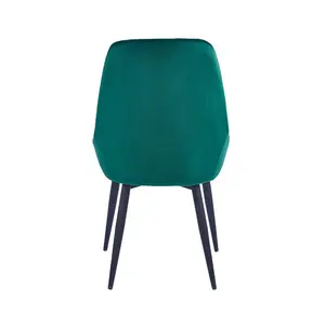 Fern Upholstered Dining Chair (Set of 2) Green