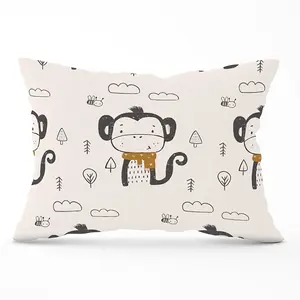 Monkey Forest Cushions 33cm x 48cm