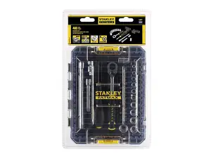 STANLEY FATMAX 48-Piece 1/4in M PRO-STACK Socket Set for Mechanics