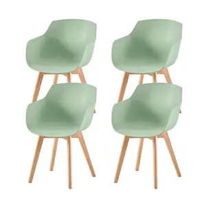 Neve Dining Armchair (Set of 4) Green