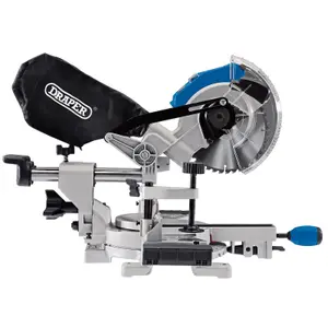 Draper  D20 20V Brushless Sliding Compound Mitre Saw, 185mm (Sold Bare) 55588