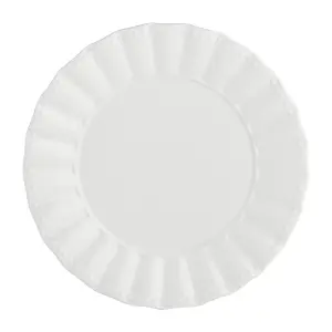 White Porcelain Christmas Tableware Dinner Salad Plate Side Plate