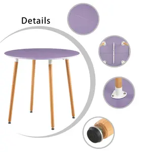 Nero Dining Table Purple